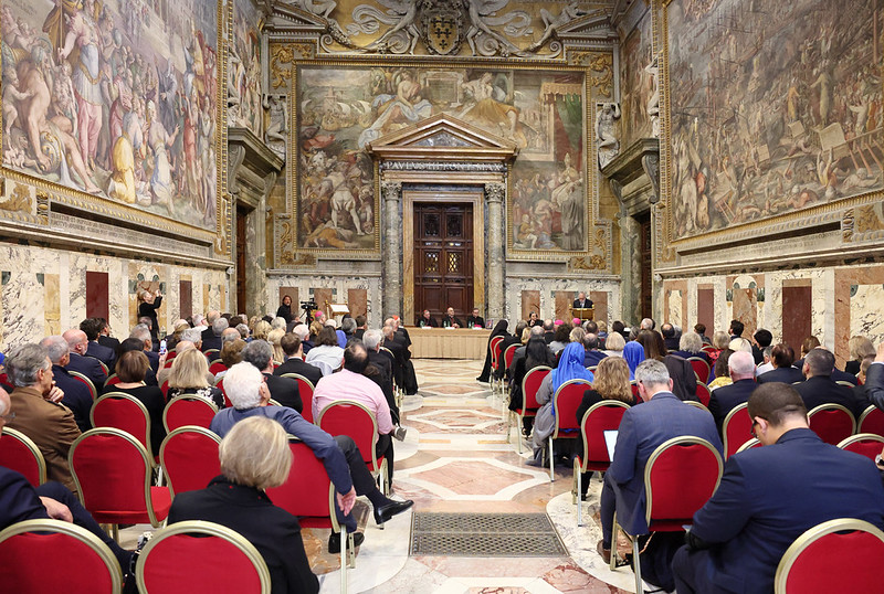 The hall during the Premio San Giovanni Paolo II award ceremony